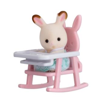 Fauteuil à bascule bébé personnalisé - Bonnie la lapine