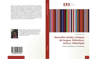Nouvelles études critiques de langue, littérature, culture, didactique