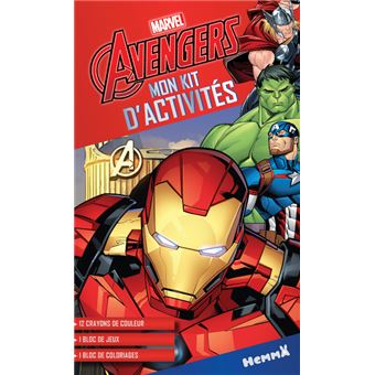 Marvel Avengers Mon kit d'activités (Héros Marvel)
