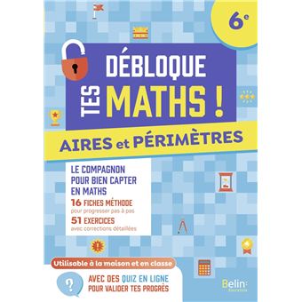 Aires et périmètres (6e)