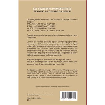 Les chasseurs parachutistes pendant la guerre d'Algérie