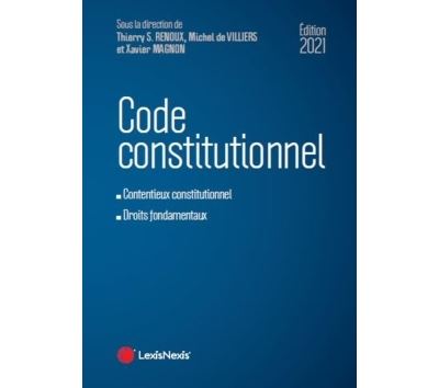 Code constitutionnel 2021 - Michel de Villiers - relié