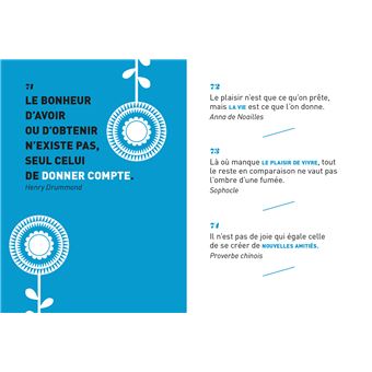 300 idées du bonheur