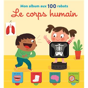 Le corps humain - Album rabats - Nouvelle édition