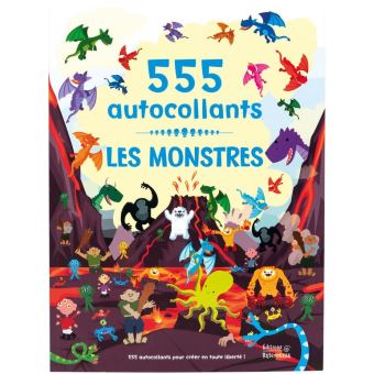 Les Monstres - 555 autocollants