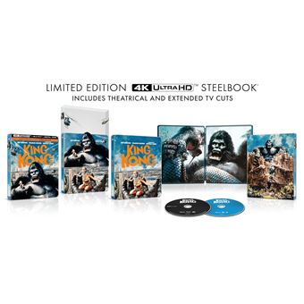 King Kong (2005) - Steelbook Edition Limitée - 4K UHD + Blu-ray - Neuf