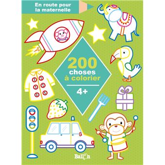 200 choses à colorier 4+