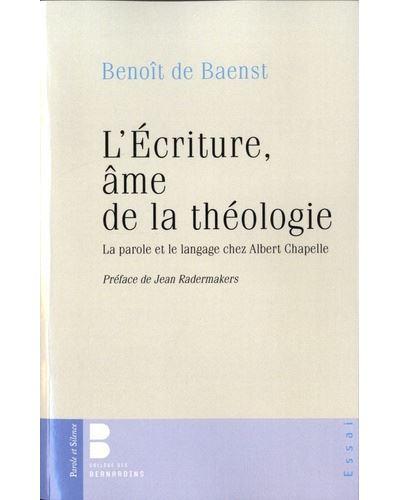 L ecriture ame de la theologie