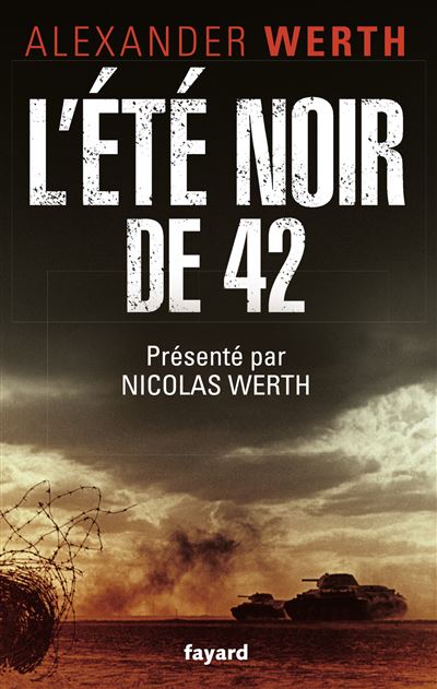 L'Eté noir de 42 - Alexander Werth - broché