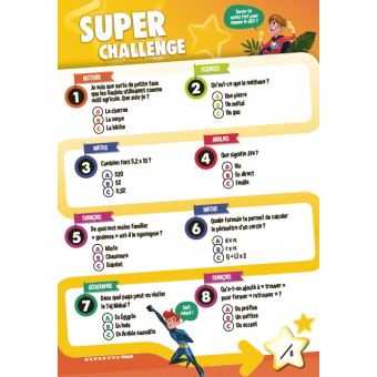 Les incollables Super-Quiz Vacances - CM1 au CM2