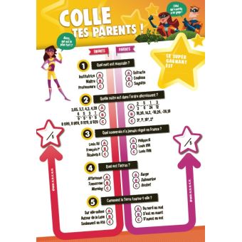 Les incollables Super-Quiz Vacances - CM1 au CM2