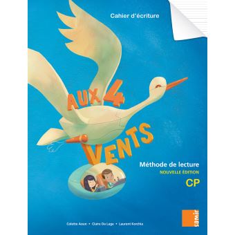 Aux 4 Vents CP Cahier d'écriture