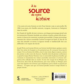À la source de notre histoire