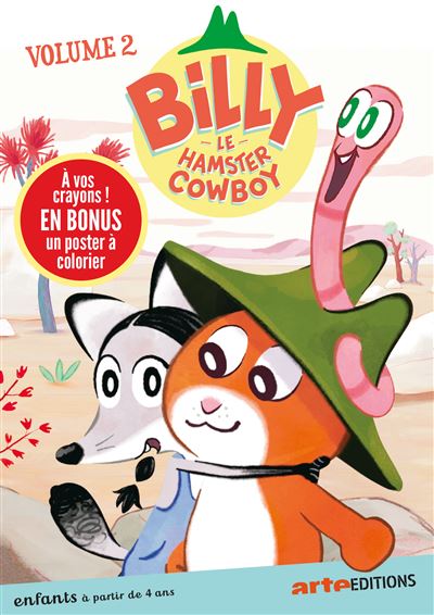 Billy, le hamster cowboy Volume 2 DVD
