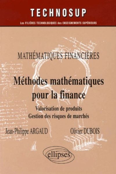 Méthodes mathématiques pour la finance