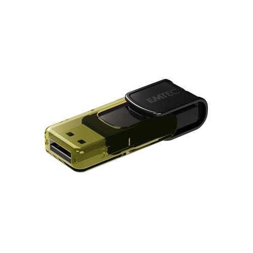 EMTEC BASF Emtec Cl&eacute; USB 2.0 Easy Slider C800 - 16 Go 