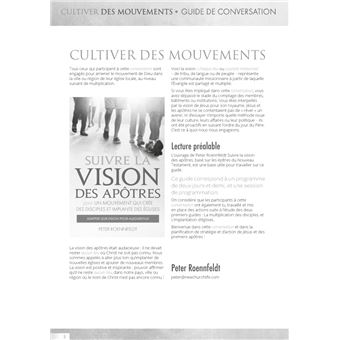 Cultiver un mouvement