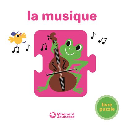 Livre puzzle - La musique