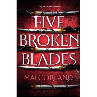Five broken blades