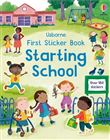 First Sticker Book Starting School