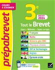 Prépabrevet Tout le brevet 2024 - 3e (toutes les matières)