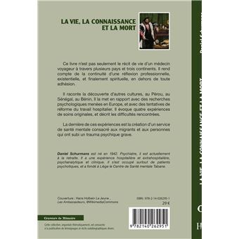 La vie, La connaissance et la mort