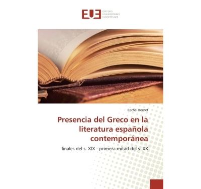 Presencia del greco en la literatura española contemporánea