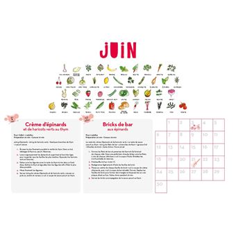 Calendrier du petit primeur