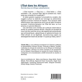 L'État dans les Afriques