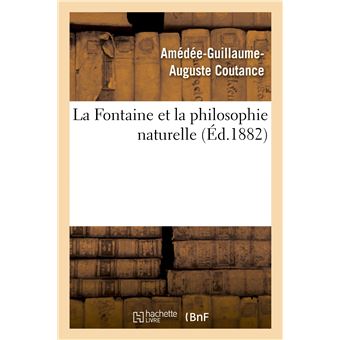 La Fontaine et la philosophie naturelle