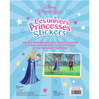 DISNEY PRINCESSES - Les univers Princesses - Stickers - Ariel et Aurore