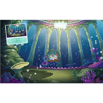 DISNEY PRINCESSES - Les univers Princesses - Stickers - Ariel et Aurore