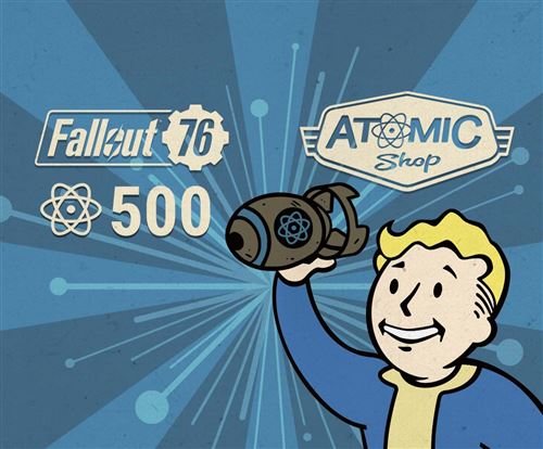 Code de téléchargement Fallout 76 500 Atoms PS4