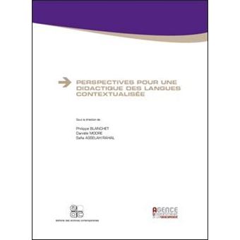 Perspectives pour une didactique des langues contextualisée