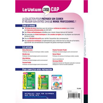 Le Volum' CAP -  Accompagnant éducatif Petite enfance - Révision et Entraînement