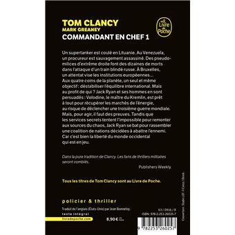 Commandant en chef, Tome 1