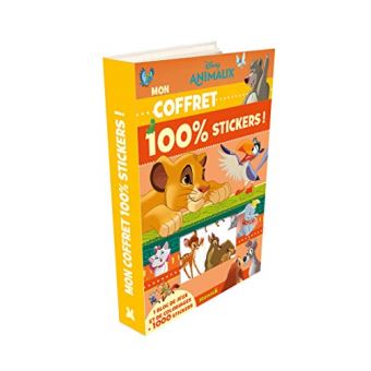 Disney Animaux Mon coffret 100% stickers !
