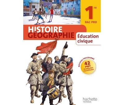 Histoire Géographie 1re Bac Pro - Livre élève grand format