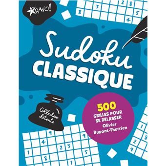 Collection détente - Sudoku classique