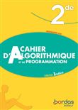 Indice Mathématiques 2de 2019 - Cahier d'algorithmique et de programmation - Elève