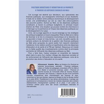 Politique budgétaire et réduction de la pauvreté à travers les dépenses sociales au Mali