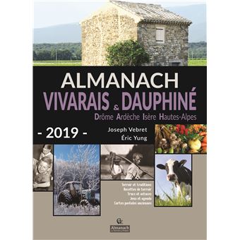 Almanach 2019 vivarais - dauphine