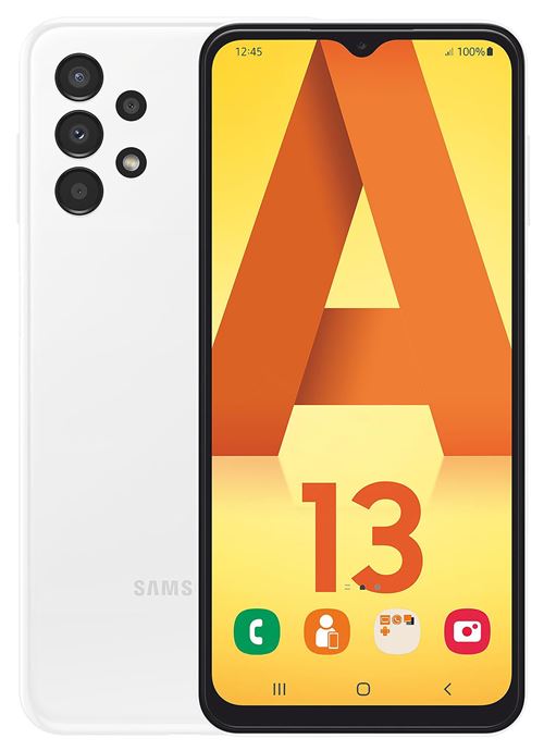 Samsung Galaxy A13 6.6' 128 Go, 4 Go RAM White (2022)