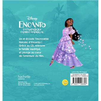 ENCANTO, LA FANTASTIQUE FAMILLE MADRIGAL - Mon histoire à écouter - Livre CD - Disney