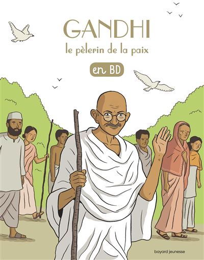 Gandhi, le pèlerin de la paix, en BD - LUIZ EDUARDO PEREIRA DE OLIVEIRA - broché