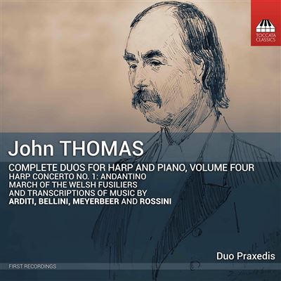 Thomas, John : Intégrale des duos pour harpe et piano Volume 4