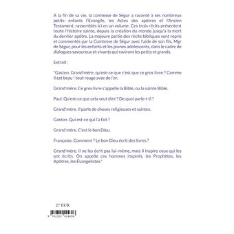 La Bible d'une grand mère (Ancien et Nouveau Testament)