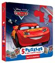 CARS - Mon Petit Livre Puzzle - 5 puzzles 9 pièces - Disney Pixar