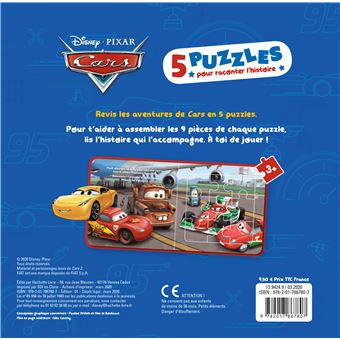 LILO ET STITCH - Mon Petit Livre Puzzle - 5 puzzles 9 pièces - Disney