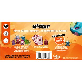 MASKOT' - Jeu de société/jeu de cartes - Dès 13 ans et famille